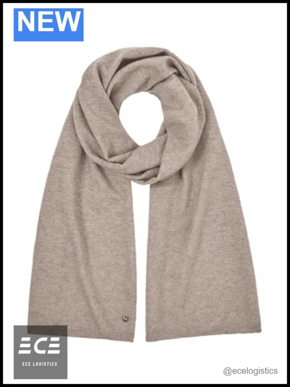 100% Pure Cashmere Scarf Lightweight Fine Knit Winter Cold Weather Wrap